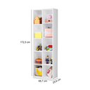 Ver imagem 3 de Livreiro Duplo Ely Organizador de Brinquedos Vertical Branco
