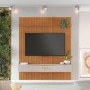 Ver imagem 4 de Painel para Tv Ripado Riso com Nicho 65 Polegadas Jcm Movelaria Cinamomo Off White 1,82m