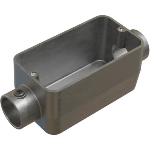 Caixa de Derivação Fixa Conduletzel sem Pintura Tipo C de 3/4"" sem Tampa - E012020036 - Wetzel Caix