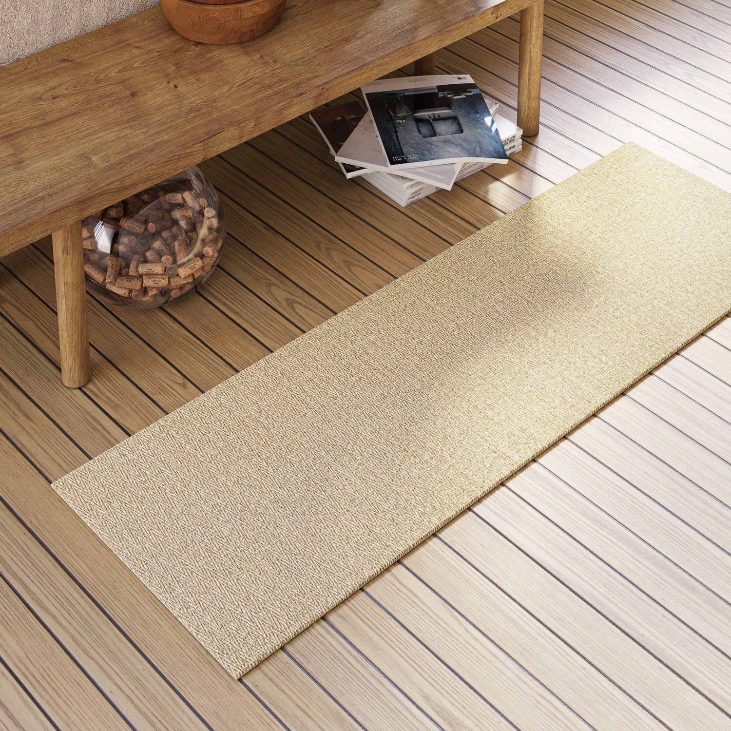 Tapete de Sisal Original Circular Capri Duna 2,0 - 4