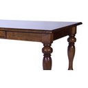 Ver imagem 3 de Mesa de Jantar Wood com Gaveta e Pés Torneados Madeira Maciça 120cm de Comprimento X 60cm de Largura