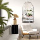 Ver imagem 3 de Espelho Orgânico Decorativo Grande 60x110cm Marrocos