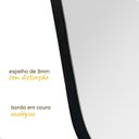 Ver imagem 5 de Espelho Orgânico Decorativo Grande 60x110cm Marrocos
