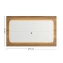 Ver imagem 3 de Painel para TV Serena Suspenso até 60 Polegadas 100% MDF LED 3500k 217cm
