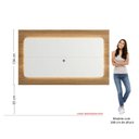 Ver imagem 5 de Painel para TV Serena Suspenso até 60 Polegadas 100% MDF LED 3500k 217cm