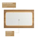 Ver imagem 7 de Painel para TV Serena Suspenso até 60 Polegadas 100% MDF LED 3500k 217cm