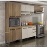 Cozinha Alice 4 Peças CHF Moveis Cedro/Off White - 3