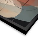 Ver imagem 7 de Kit 2 Quadros 50cm X 50cm Riscos Abstratos Tropical Artes