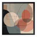 Ver imagem 3 de Kit 2 Quadros 50cm X 50cm Riscos Abstratos Tropical Artes