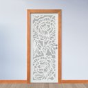 Ver imagem 2 de Adesivo de Porta - Relevo Floral 1