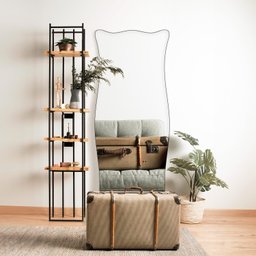 Espelho Corpo Inteiro Moderno do Pinterest 70x170cm Paris - 3