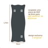 Espelho Corpo Inteiro Moderno do Pinterest 70x170cm Paris - 4