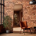 Ver imagem 3 de Espelho Tetris Base Reta com Moldura Corpo Inteiro 170x70cm