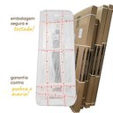 Ver mais imagens de Espelho Tetris Base Reta com Moldura Corpo Inteiro 60x110cm