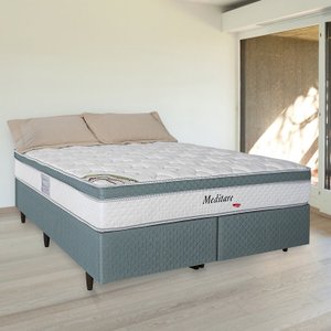Colchão King Molas Ensacadas Meditare 193x203x29 Herval