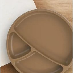 Prato Infantil Divisórias Silicone Portions Woody Brown - Minikoioi - 2