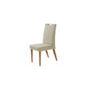 Ver imagem 2 de Mesa de jantar + 4 Cadeiras Itália tecido 120 cm linho palha