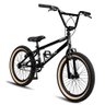 Bicicleta Aro 20 BMX Pedivela Monobloco em Aço Drop P03 Preto e Branco - D'Rossi DRossi - 6