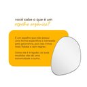 Ver imagem 6 de Espelho Pinterest Orgânico Borda Couro 3cm 44x64cm Nuvem