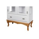 Ver imagem 6 de Cristaleira 1 Gaveta Luis Xv - Branco