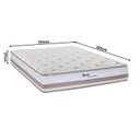Ver imagem 2 de Colchão King Molas Maxspring Spain 193x203x27cm Herval Bege/Branco