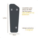 Ver imagem 5 de Espelho Corpo Inteiro Moderno do Pinterest 70x170 Texas