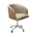 Ver imagem 1 de Poltrona Atenas Base Giratória de Madeira Sala