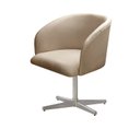 Ver imagem 2 de Poltrona Atenas Base Giratória de Madeira Sala