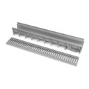 Ver imagem 2 de Grelha Plástica para Calha de Piso - 15cm X 1.0 Metro - Roma