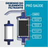 Torneira Cozinha Filtro Quadrada Bica Móvel Parede Luxo 1/4v - 7