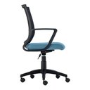 Ver imagem 6 de Cadeira de Escritório Stay Roal Secretária Encosto em Tela Base Giratória Preto e Azul Roal 49cm