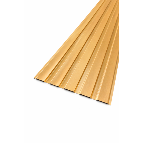Painel Ripado Compacto 01 Unid. 90x25cm Larg. Talatto Painéis Peroba
