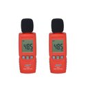 Ver imagem 1 de Kit 2 Decibelímetro Digital 30 A 130db Função Máx Mín Hold Dec-350 Portátil Com Protetor De Vento