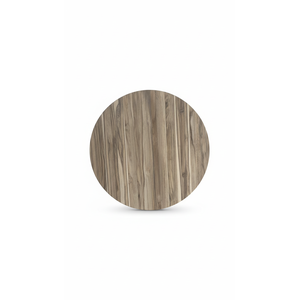 Tampo Redondo de Madeira Teca