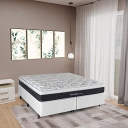 Colchão King Molas Maxspring Marselha 193x203x25cm Herval - 1