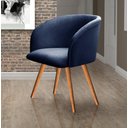 Ver imagem 1 de Poltrona Atenas Pé Palito Decorativa para Sala de Estar