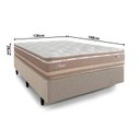 Ver imagem 2 de Colchão Casal Molas Maxspring Nesser 138x188x28cm Herval Bege/Branco