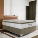 Ver imagem 2 de Colchão Casal Molas Ensacadas 138CMX33CMX188CM Monte Carlo Herval Branco Bege