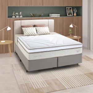 Colchão King Molas Ensacadas Rouge 193x203x32cm Herval