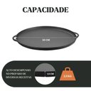 Ver imagem 2 de Forma de Pizza em Ferro Fundido 35 Cm Panela Mineira