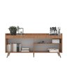 Buffet Retrô 4 Portas 180 Cm Edi Yescasa - 3