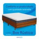 Ver imagem 4 de Cama Box Rústica Solteirão Serenelife - Imbuia