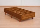 Ver imagem 3 de Cama Box Rústica Solteirão Serenelife - Imbuia