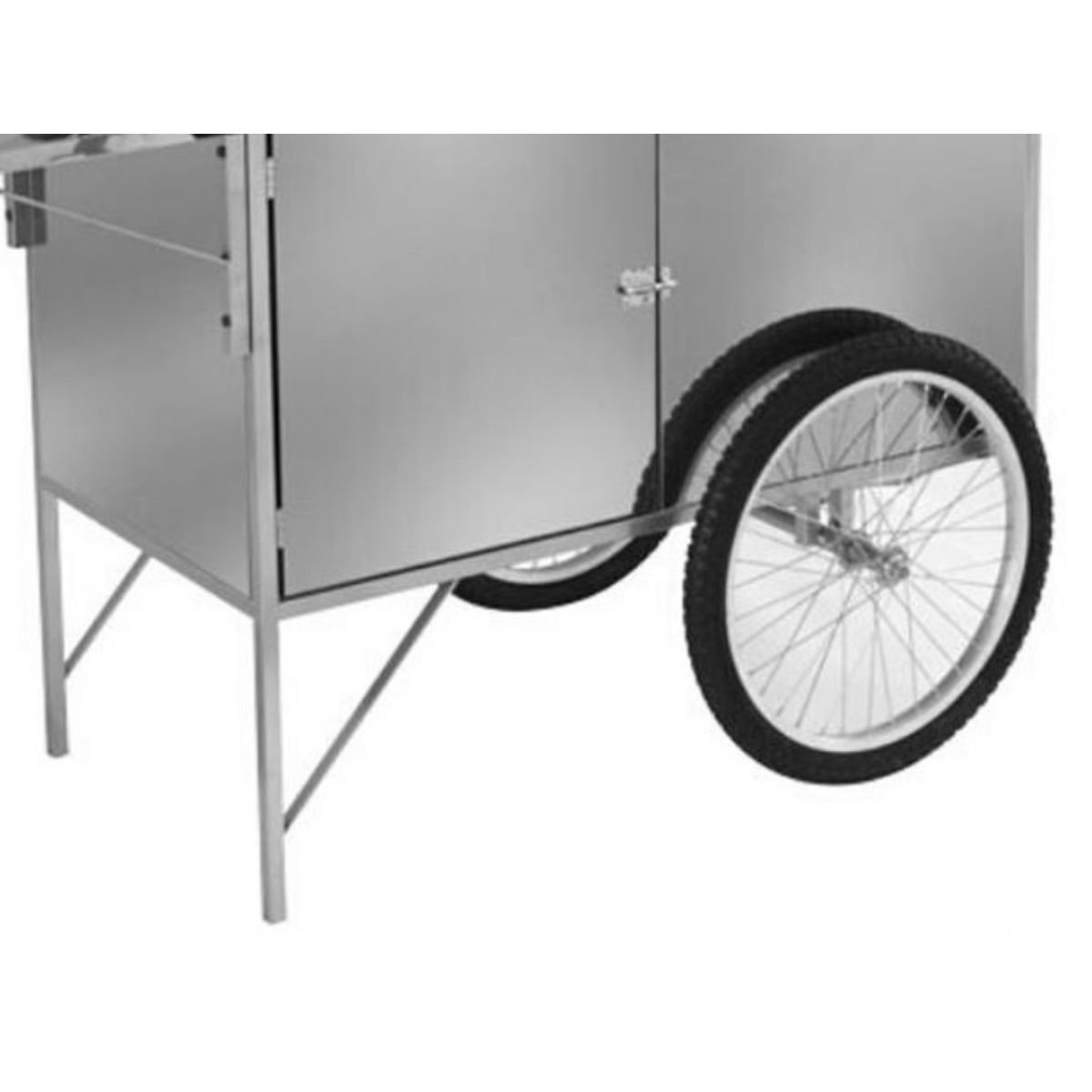 Carrinho de Churros Inox com Rodas de Bicicleta Cefaz - 3