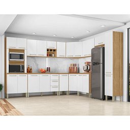 Cozinha Modulada Ametista Composição 1 Freijó Supremo - Kits Paraná - 3