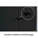 Ver imagem 6 de Aparador Buffet Ditália 2 Gavetas 2 Portas Riviera