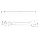 Ver imagem 5 de Chave Fixa 21x23 Mm Tramontina Basic com Corpo em Aço Especial Cromado Tramontina