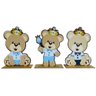 Kit Display de Mesa 6 Peças para Festa Ursinho Mdf - 3
