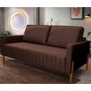 Ver imagem 1 de Sofá Prado Platinum Fibra Siliconada