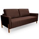 Ver imagem 2 de Sofá Prado Platinum Fibra Siliconada